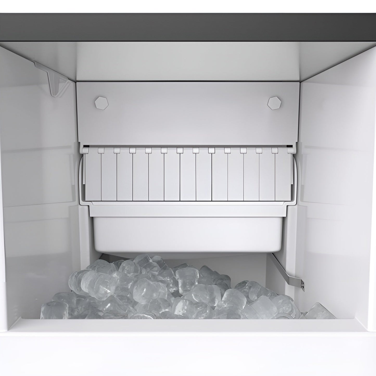 Avallon 15 Inch Wide 26 Lbs. Built-In / Free Standing Outdoor Ice Maker with 56 Lbs. Daily Ice Production and Factory Installed Pump - AIMG151PSSORH