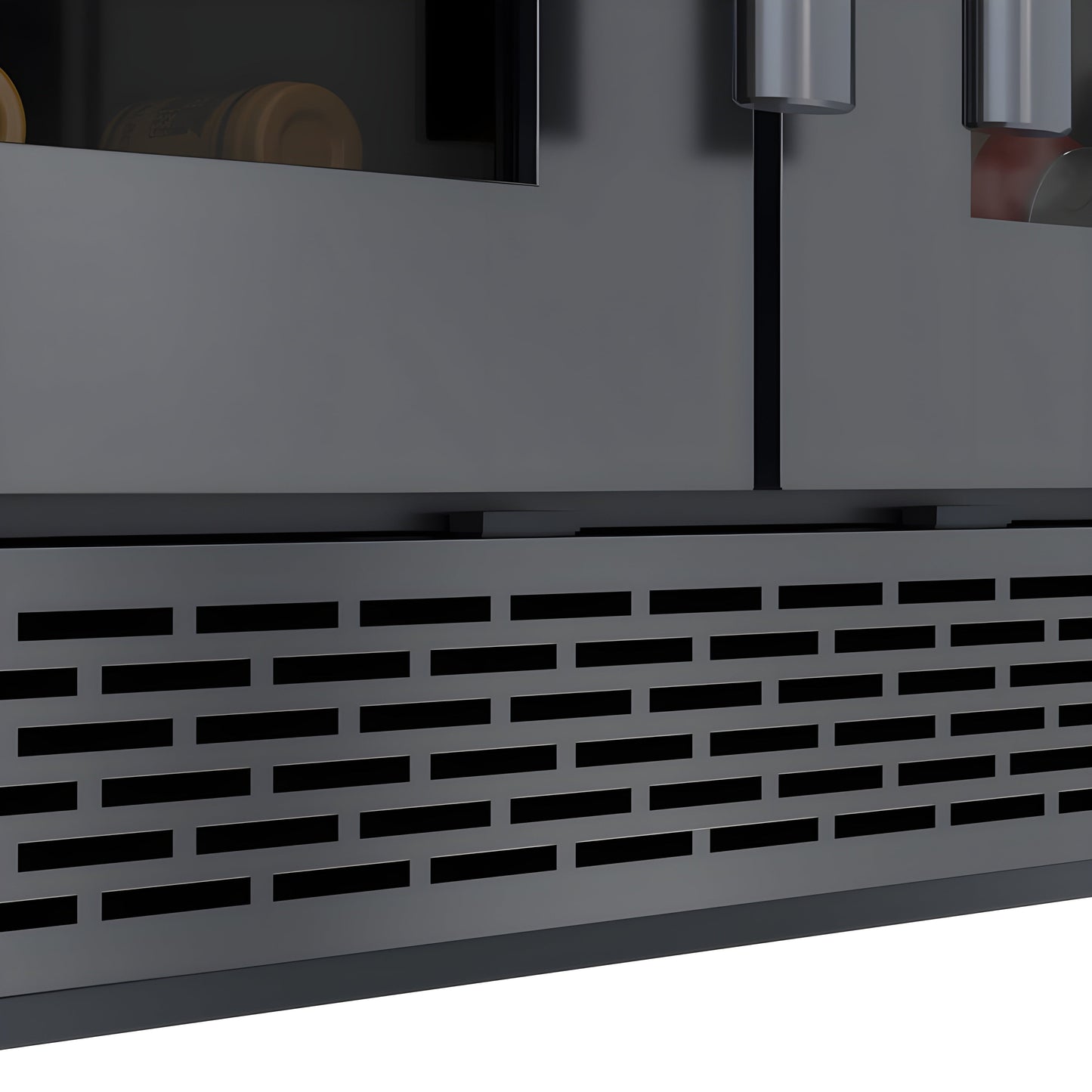 Avallon 24 Inch Wide 21 Bottle Capacity and 64 Can Capacity Undercounter Wine and Beverage Cooler - AWBC242GGFDBLSS