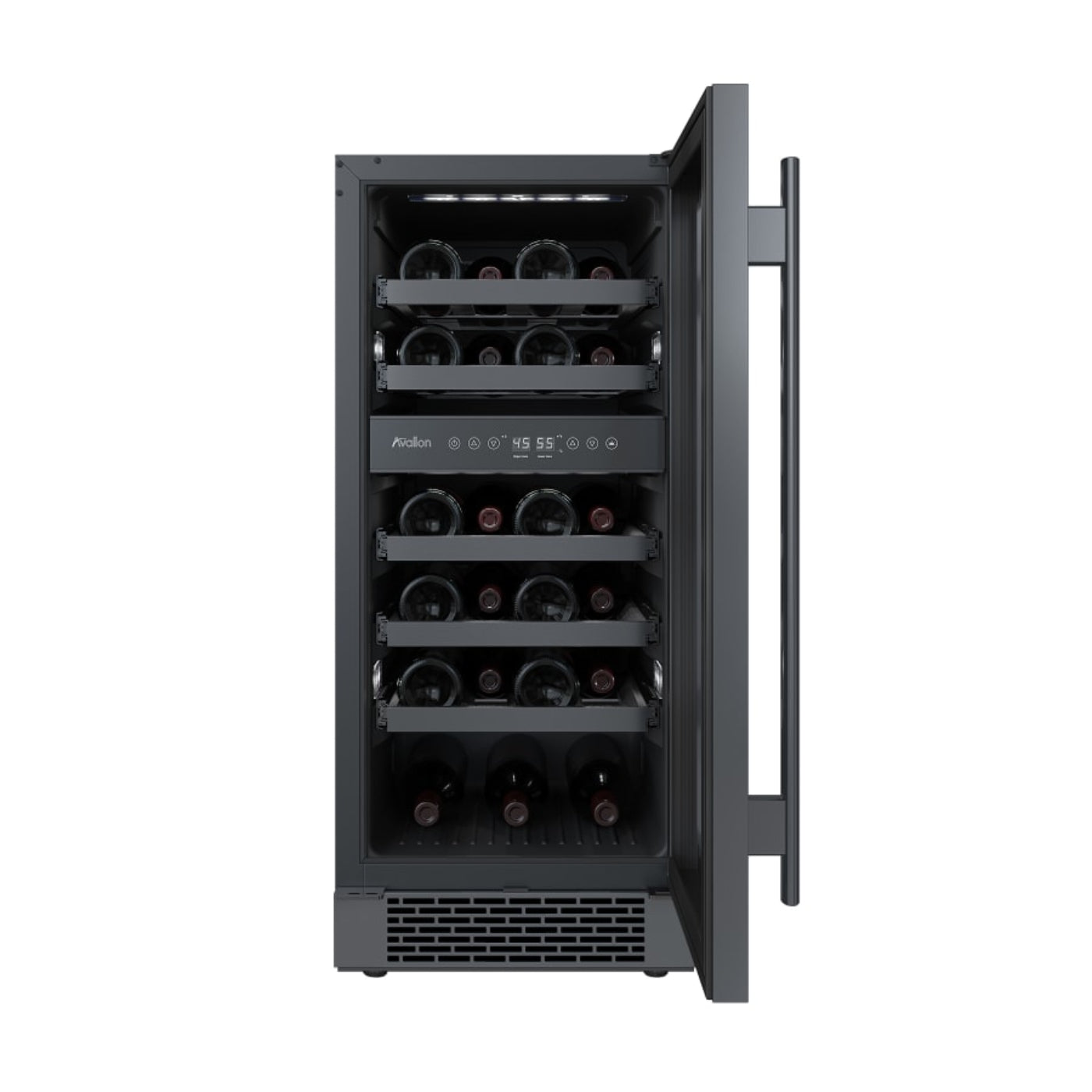 Avallon 15 Inch Wide 23 Bottle Capacity Built-In Wine Cooler - AWC152DBLSS - AWC152DBLSS