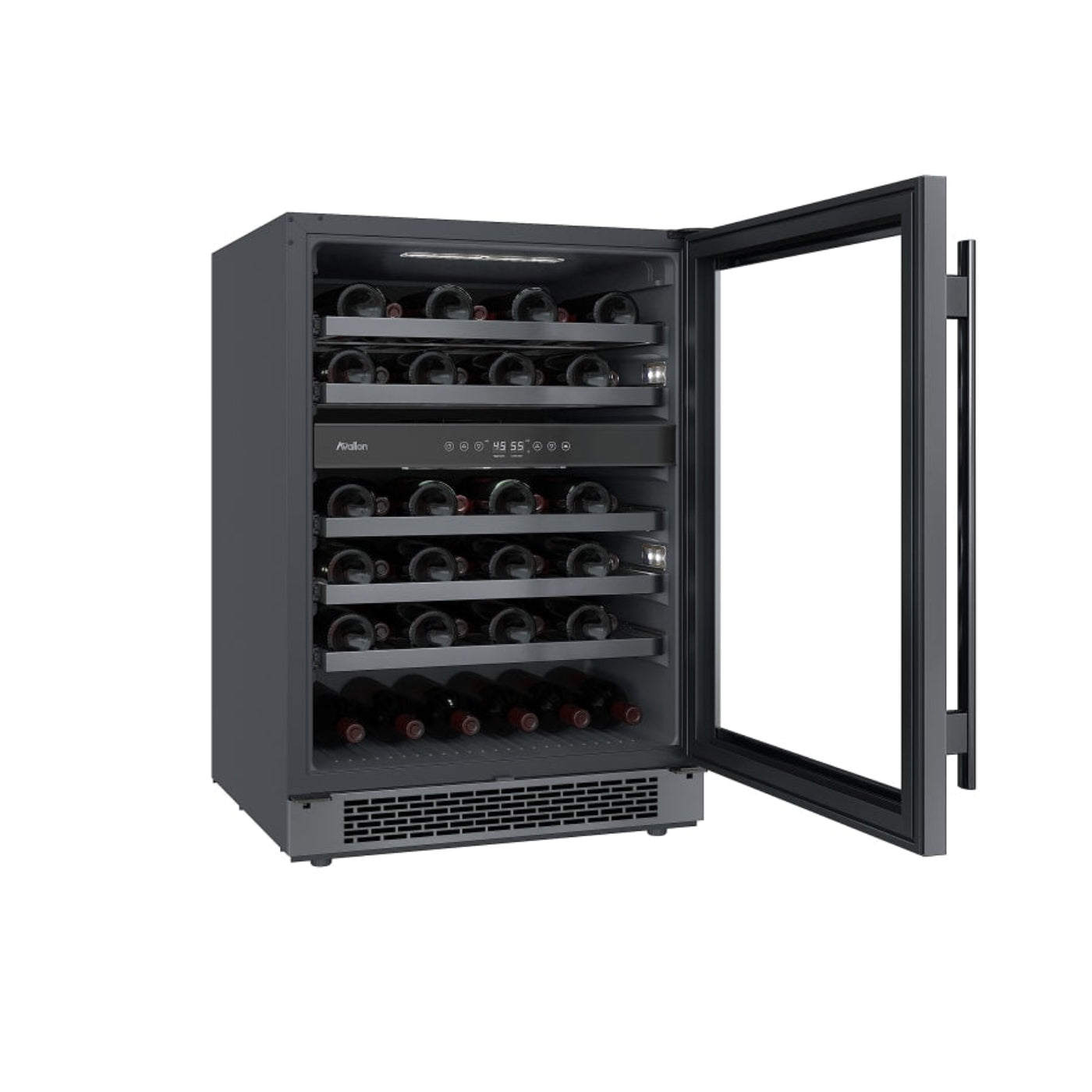 Avallon 24 Inch Wide 45 Bottle Capacity Built-In Wine Cooler - AWC242DBLSS - AWC242DBLSS