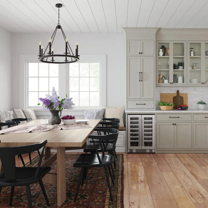 Avallon 24 Inch Wide 42 Bottle Capacity French Door Wine Cooler with LED Lighting - AWC242FD