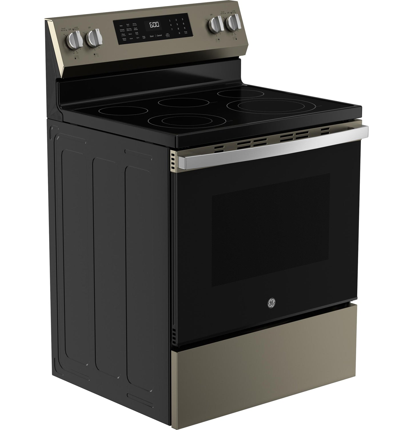 GE APPLIANCES GRF600AVES GE(R) 30" Free-Standing Electric Convection Range with No Preheat Air Fry and EasyWash(TM) Oven Tray - GRF600AVES-KT