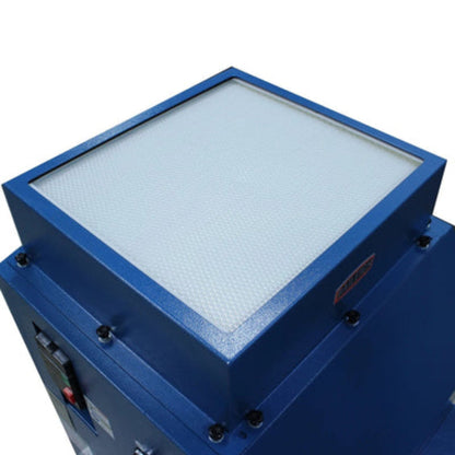 U.S Industrial Baileigh FE-1200; 110V 1.5HP Weld Fume Extractor 1110 CFM w/ 8" x 10' Round Hood Arm, Air Pulse Clean & HEPA Filter