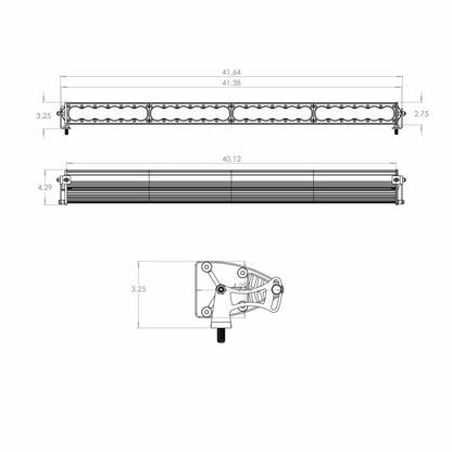 Baja Designs OnX6+ 40" LED Light Bar - 454003