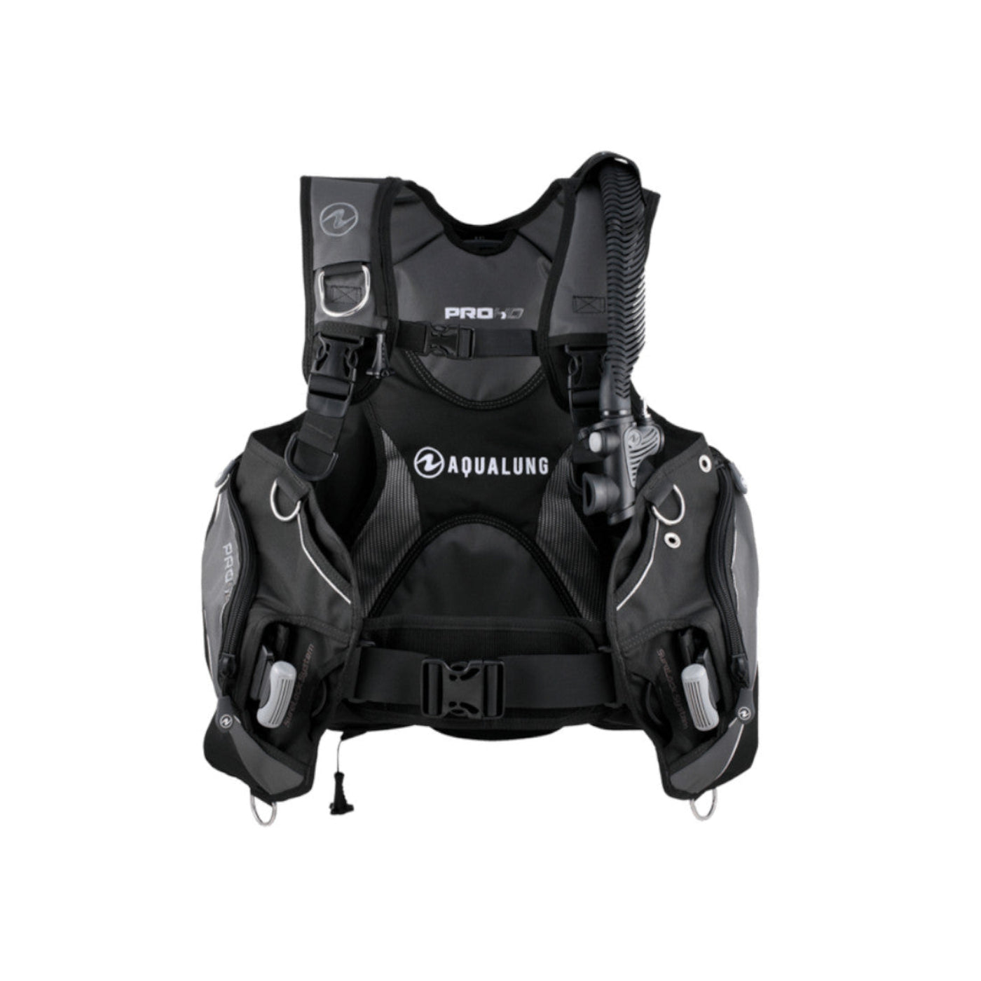 Aqua Lung Essential Mens Scuba Package PRO HD BCD, Titan Regulator, i300C Console - SCUBAPKG8901-XS
