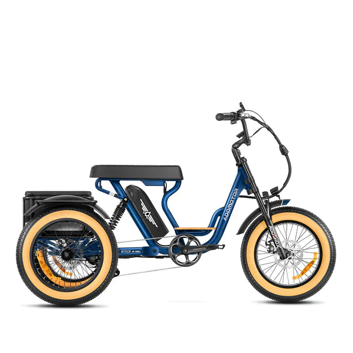Addmotor 750W Soletri M-366X Full Suspension Max Comfort Electric Trike