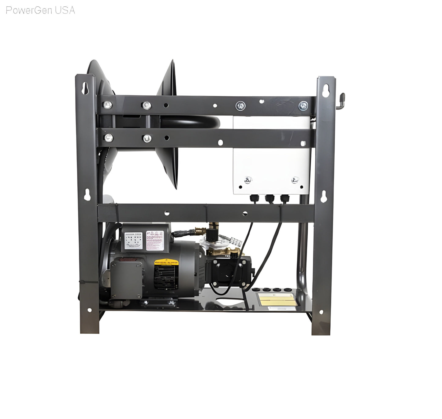 BE Power Equipment 1500 PSI 2.0 GPM Wall Mount Electric Pressure Washer with a Baldor Motor and General Triplex Pump - PowerGen USA - X-1520FW1GENH