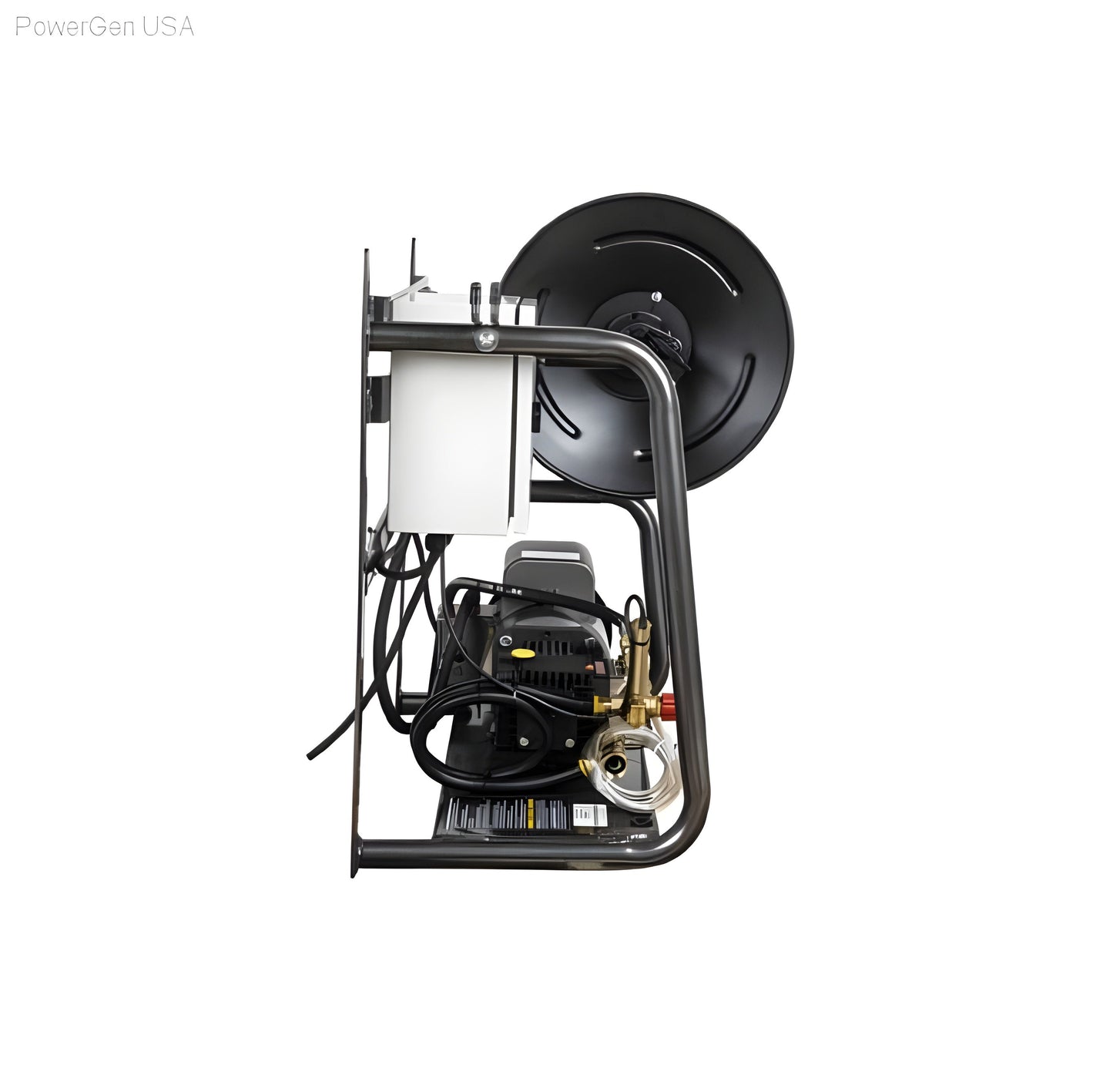 BE Power Equipment 1500 PSI 2.0 GPM Wall Mount Electric Pressure Washer with a Baldor Motor and General Triplex Pump - PowerGen USA - X-1520FW1GENH
