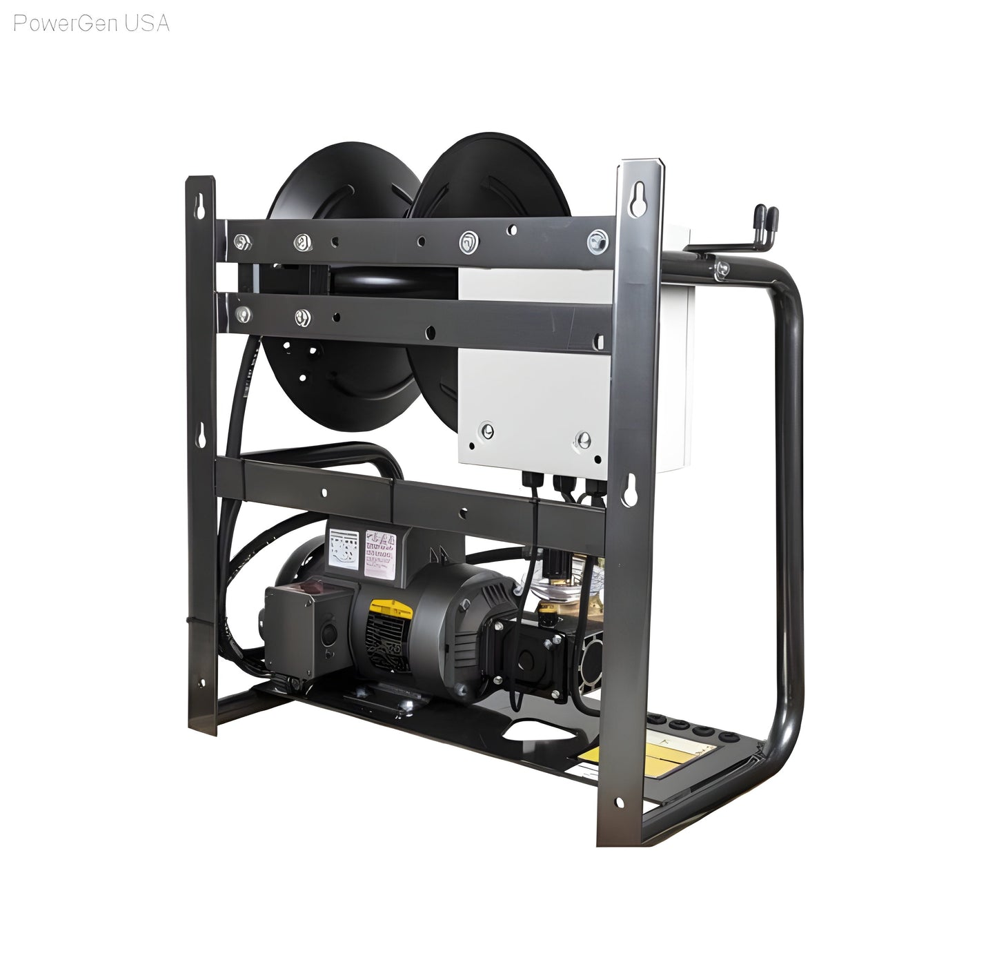 BE Power Equipment 1500 PSI 2.0 GPM Wall Mount Electric Pressure Washer with a Baldor Motor and General Triplex Pump - PowerGen USA - X-1520FW1GENH