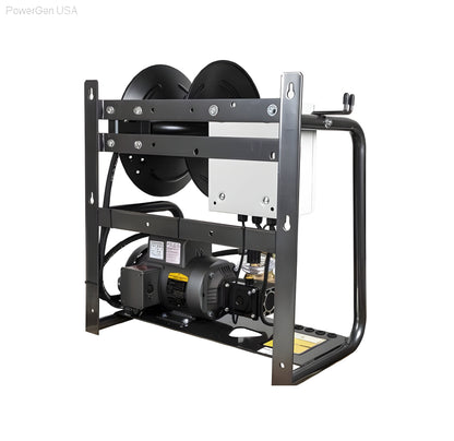 BE Power Equipment 1500 PSI 2.0 GPM Wall Mount Electric Pressure Washer with a Baldor Motor and General Triplex Pump - PowerGen USA - X-1520FW1GENH