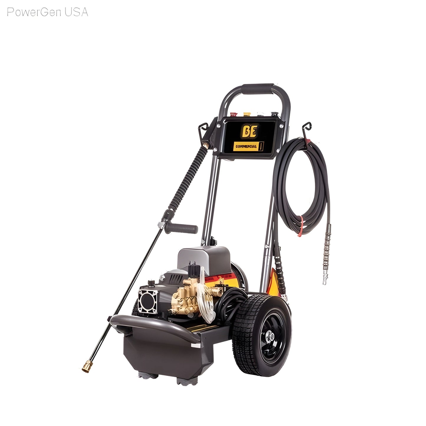 BE Power Equipment 1500 Psi Electric Pressure Washer - PowerGen USA - PE-1520EW1A