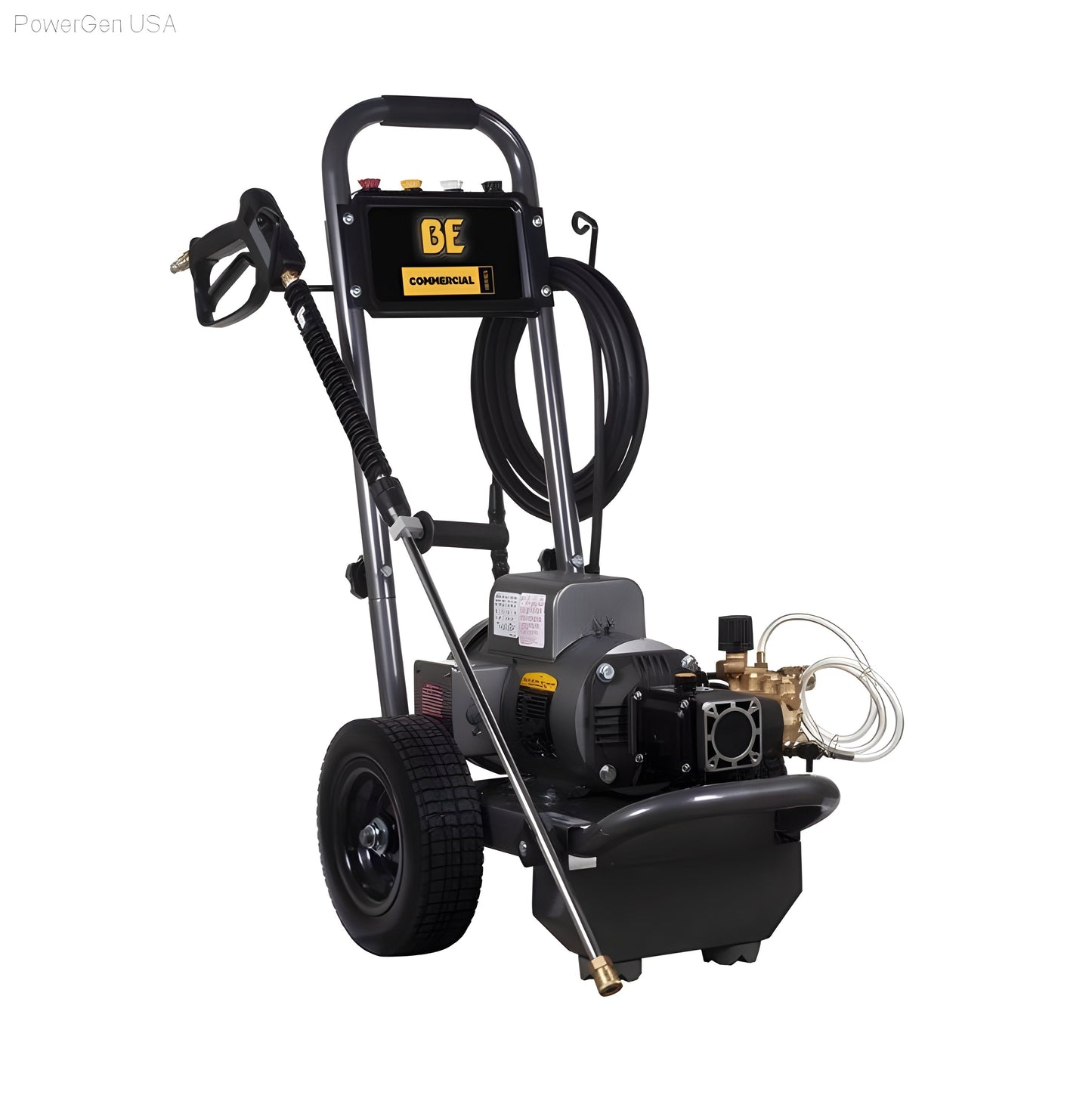 BE Power Equipment 1500 Psi Electric Pressure Washer - PowerGen USA - PE-1520EW1A