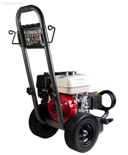 BE Power Equipment 196cc 2500 Psi Pressure Washer - PowerGen USA - B2565HCS