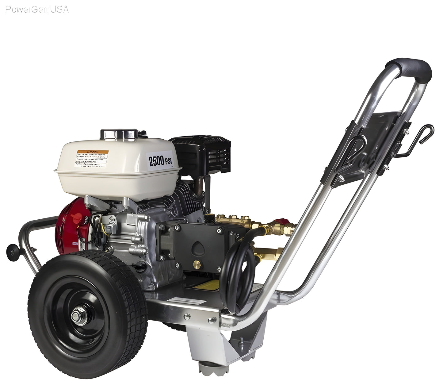 BE Power Equipment 196cc 2500 Psi Pressure Washer PowerGen USA - PE-2565HWAARSP