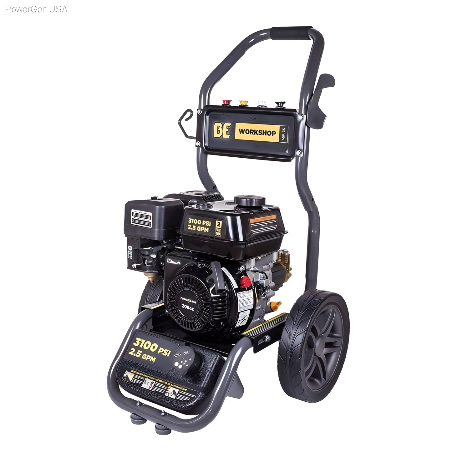 BE Power Equipment 208cc 3100 Psi Pressure Washer - PowerGen USA - BE317RA