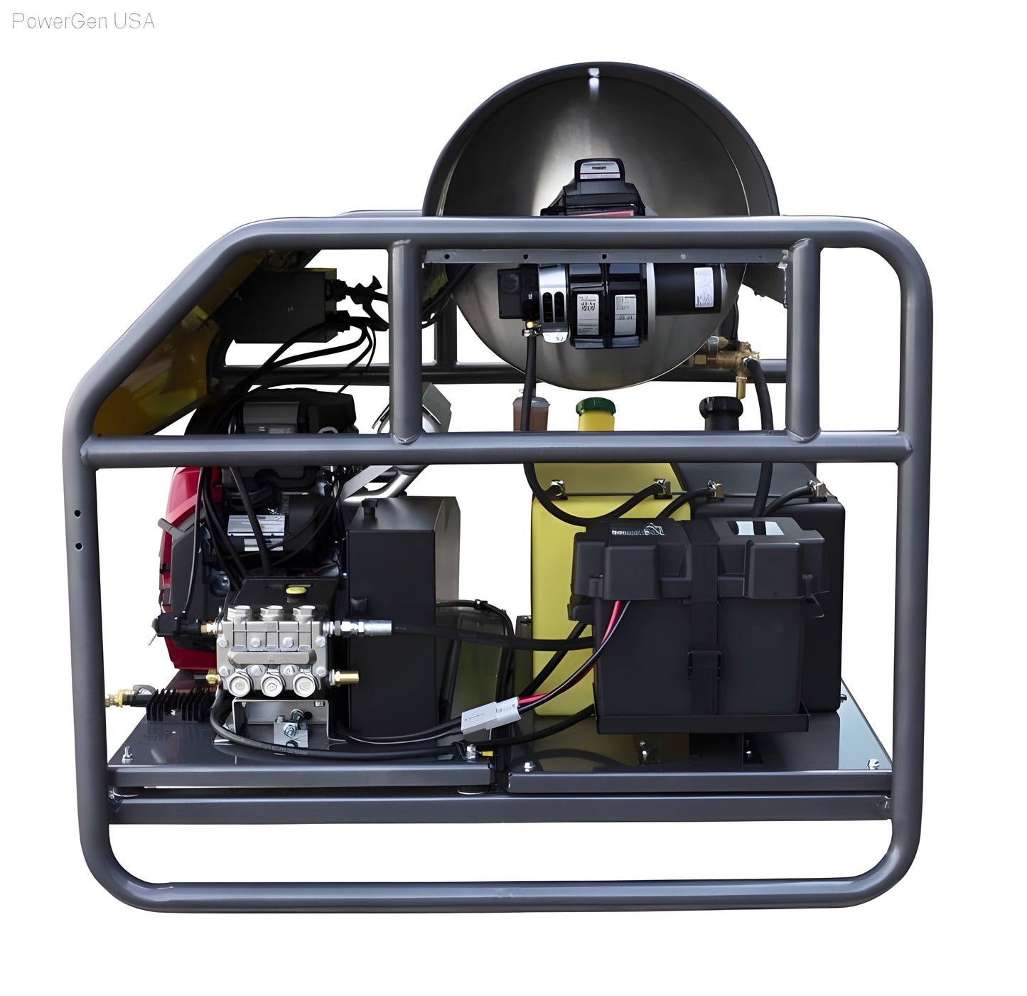BE Power Equipment 3500 PSI  5.6 GPM Hot Water Pressure Washer Honda GX690 Engine and General Triplex Pump - PowerGen USA - HW3524HG12V