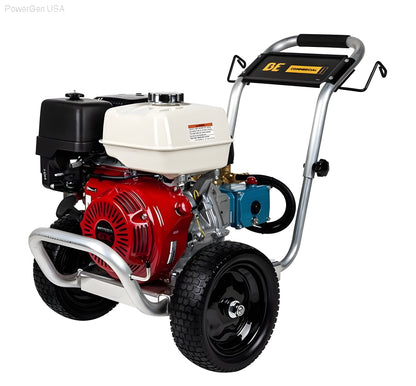 BE Power Equipment 4000 PSI 4.0 GPM Gas Pressure Washer with Honda GX390 Engine and Comet Triplex Pump - PowerGen USA - B4013HACS