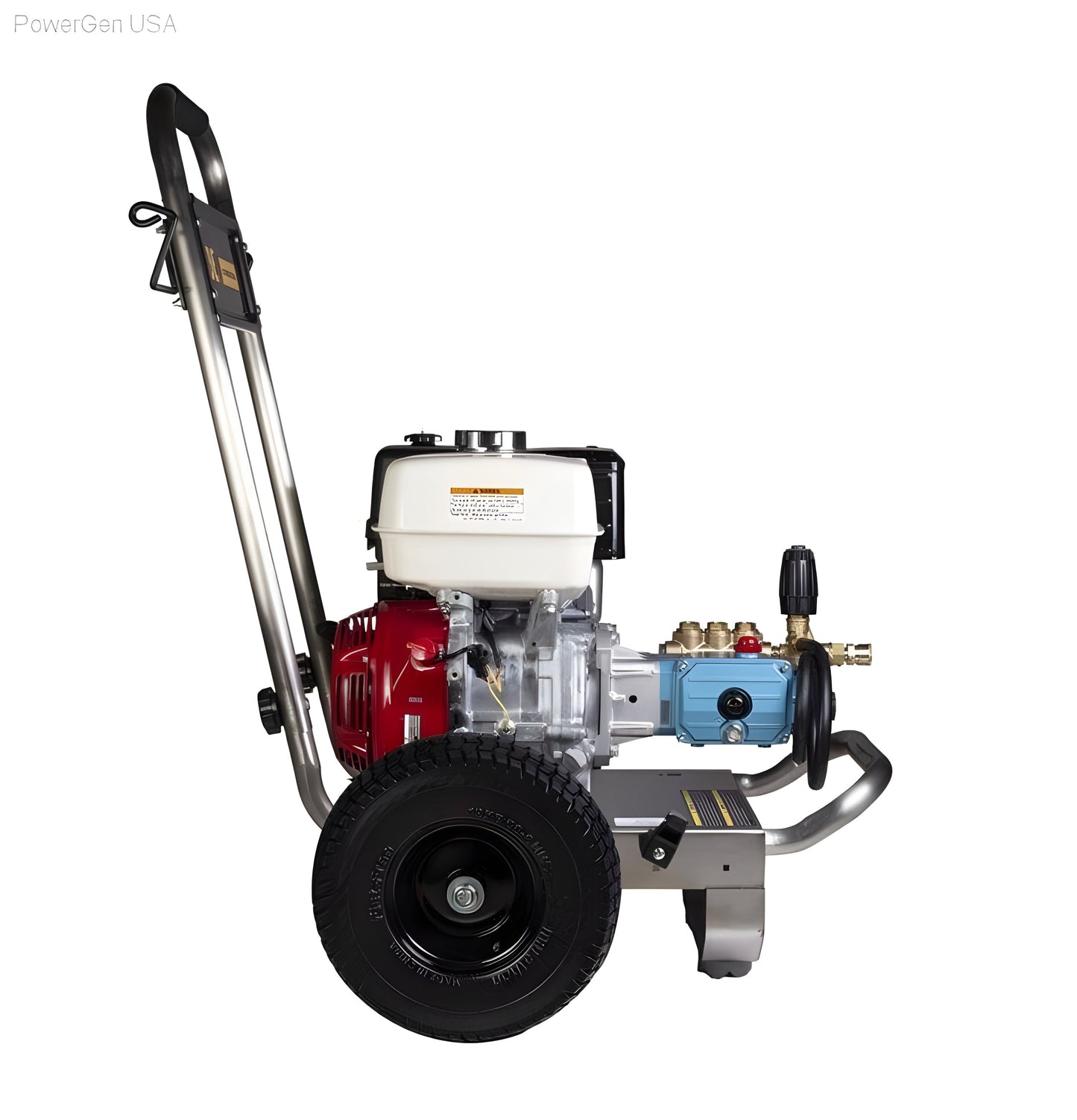 BE Power Equipment 4000 PSI 4.0 GPM Gas Pressure Washer with Honda GX390 Engine and CAT Triplex Pump - PowerGen USA - PE-4013HWPSCAT