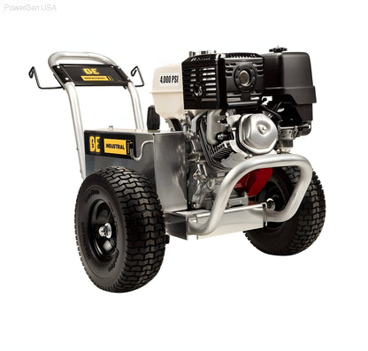 BE Power Equipment 4000 PSI  4.0 GPM Gas Pressure Washer with Honda GX390 Engine and Comet Triplex Pump - PowerGen USA - B4013HABC