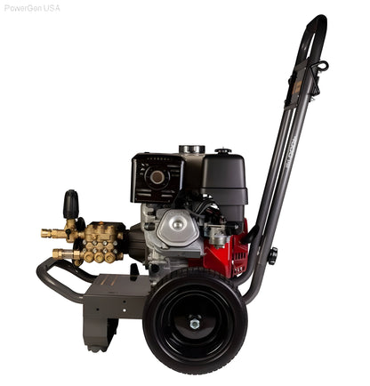 Be Power Equipment 4000 PSI 4.0 GPM Gas Pressure Washer with Honda GX390 Engine and Comet Triplex Pump - PowerGen USA - PE-4013HWPSCOMZ