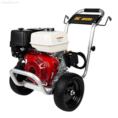 BE Power Equipment 4000 PSI 4.0 GPM GPM Gas Pressure Washer with Honda GX390 Engine and General Triplex Pump - PowerGen USA - PE-4013HWPAGEN
