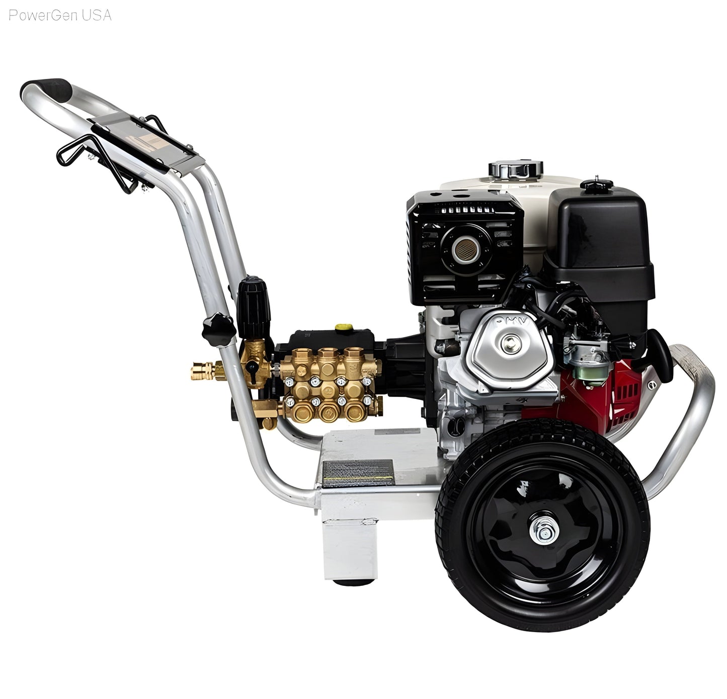 BE Power Equipment 4000 PSI 4.0 GPM GPM Gas Pressure Washer with Honda GX390 Engine and General Triplex Pump - PowerGen USA - PE-4013HWPAGEN