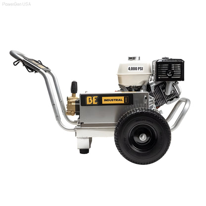 BE Power Equipment 4000 Psi 4.0 GPM Honda GX390 Engine Gas Belt Drive Pressure Washer - PowerGen USA - B4013HABG