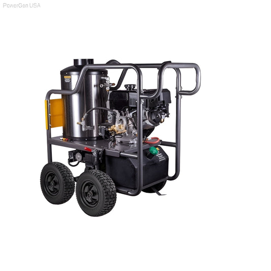 BE Power Equipment 420cc 4000 Psi Hot water Pressure Washer - PowerGen USA - HW4015RA