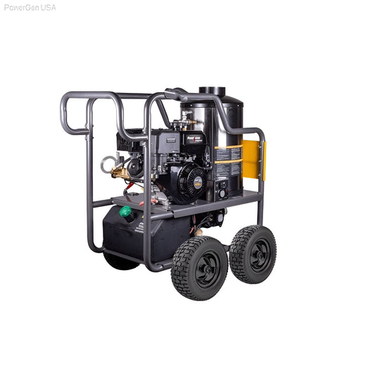 BE Power Equipment 420cc 4000 Psi Hot water Pressure Washer - PowerGen USA - HW4015RA