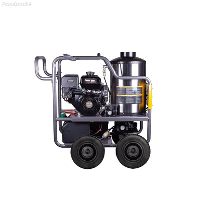 BE Power Equipment 420cc 4000 Psi Hot water Pressure Washer - PowerGen USA - HW4015RA