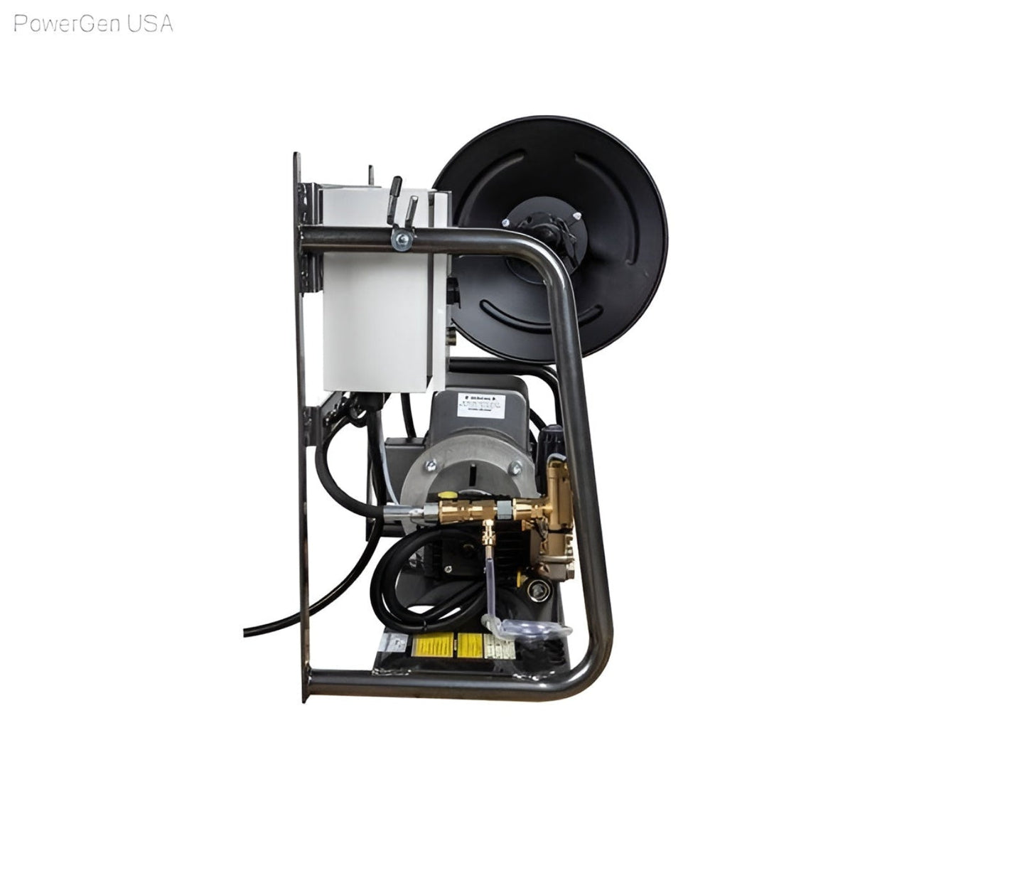 BE Power Equipment 2000 PSI 4.0 GPM Electric Pressure Washer with Baldor Motor and AR Triplex Pump - PowerGen USA - X-2050FW1A