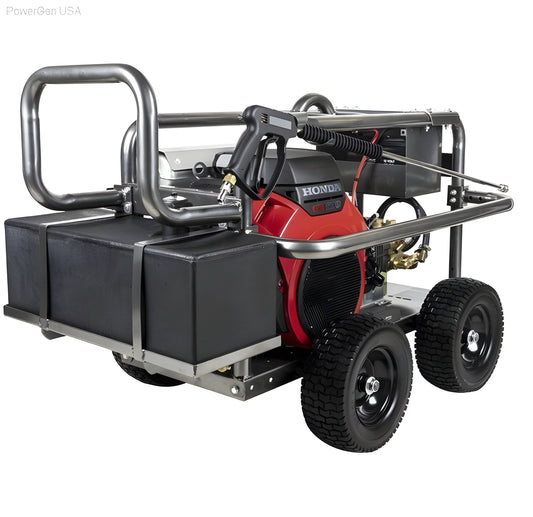 BE Power Equipment 688cc 5000 Psi Pressure Washer PowerGen USA - PE-5024HWEBCOM