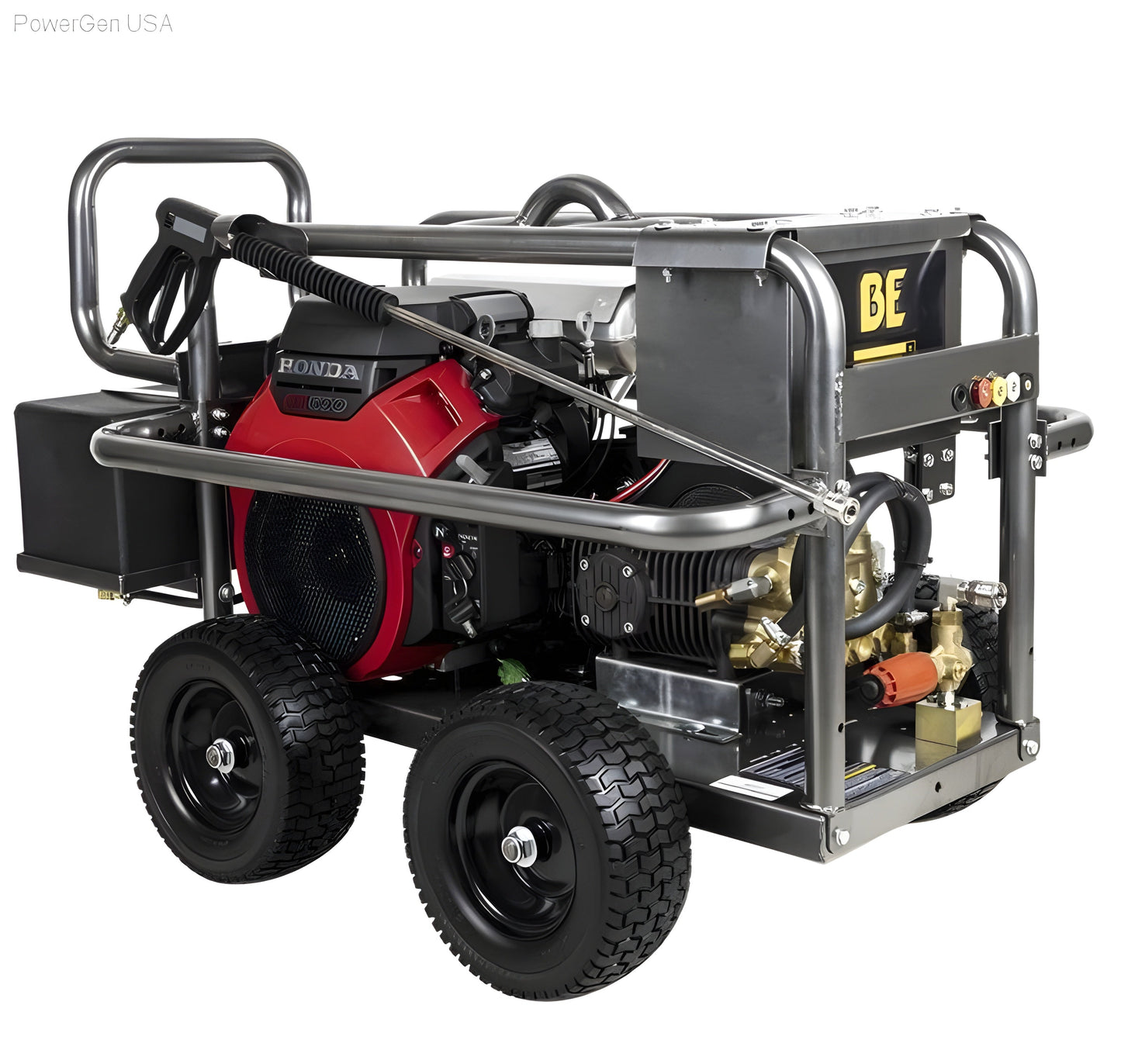 BE Power Equipment 688cc 5000 Psi Pressure Washer PowerGen USA - PE-5024HWEBCOM