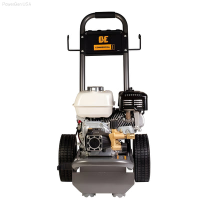 BE Power Equipment Commercial Series 3200 Psi 2.8 GPM 200cc Honda GX200 Engine Gas Pressure Washer - PowerGen USA - B3265HA