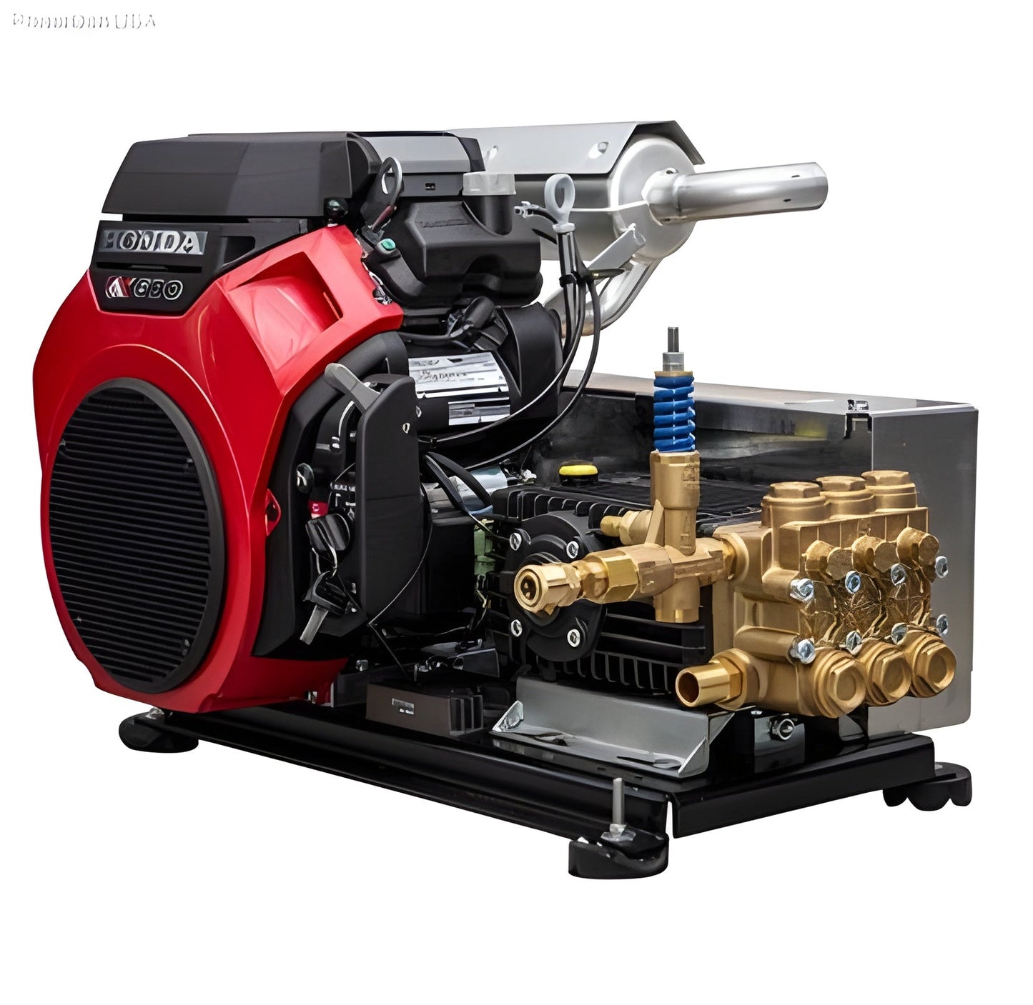 BE Power Equipment Truck Mounted Pressure Washer Honda Engine 3500 Psi 8 gpm - PowerGen USA - B3524HTBG