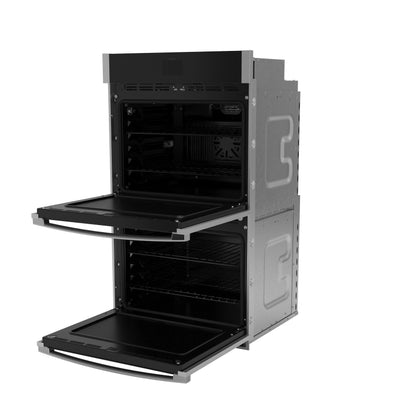 GE APPLIANCES JTD5000SVSS GE(R) 30" Smart Built-In Self-Clean Convection Double Wall Oven with No Preheat Air Fry - JTD5000SVSS-KT