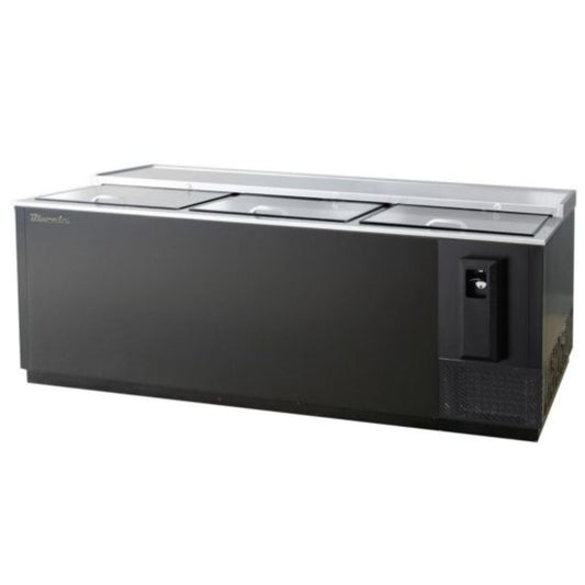 Blue Air BBC-80B-HC | 81" Wide Horizontal Slide Top Bottle Cooler - BBC-80B-HC