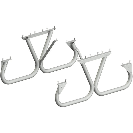 Pilot Rock 6' or 8' Outdoor Steel Non Tip Picnic Table Legs Kit (Frame Only) - 253215