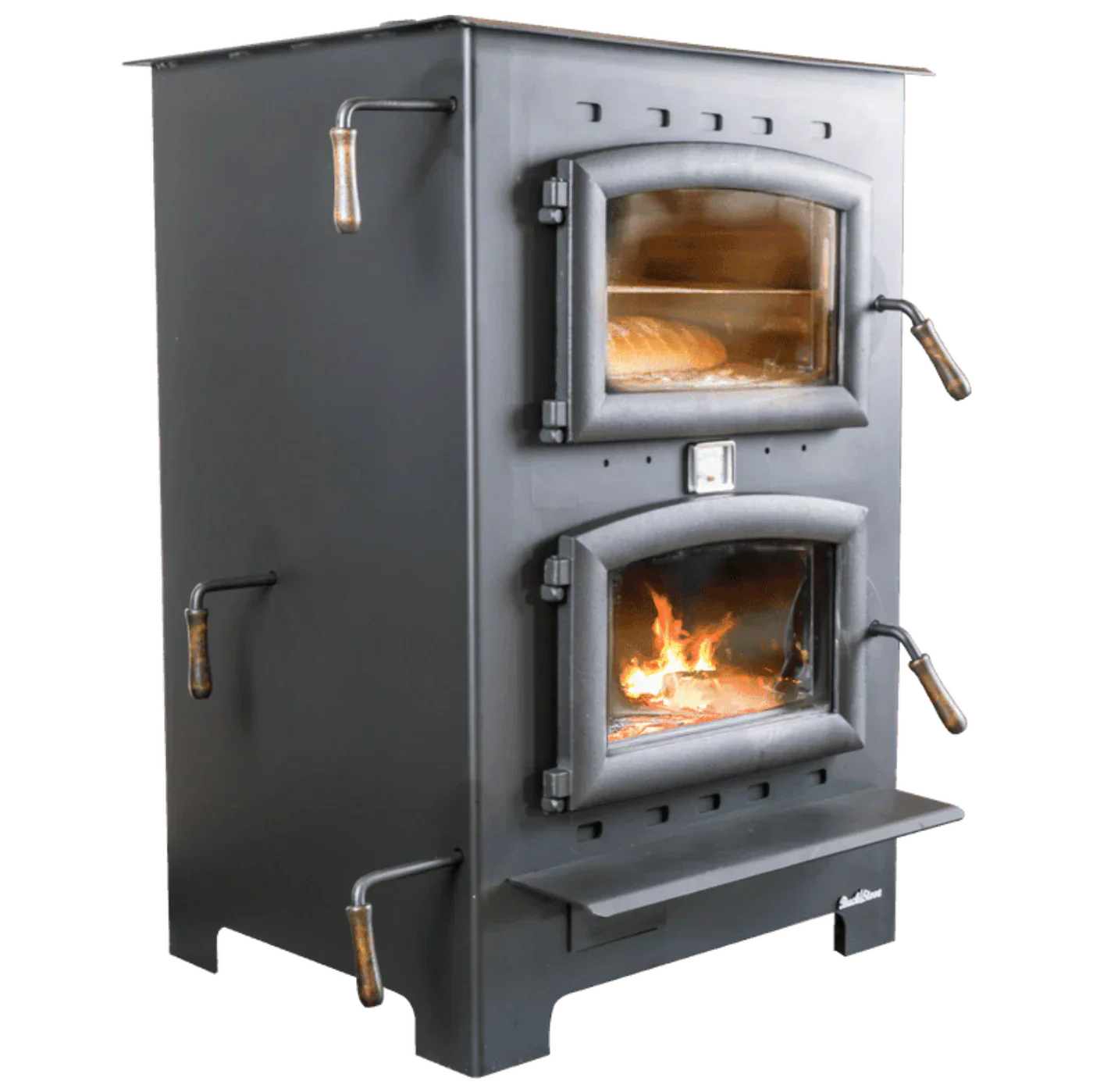 Buck Stove Homesteader Wood Burning Cook Stove 1,800 sq. ft. 28,901 BTU Black New - FP-HOMESTEADER