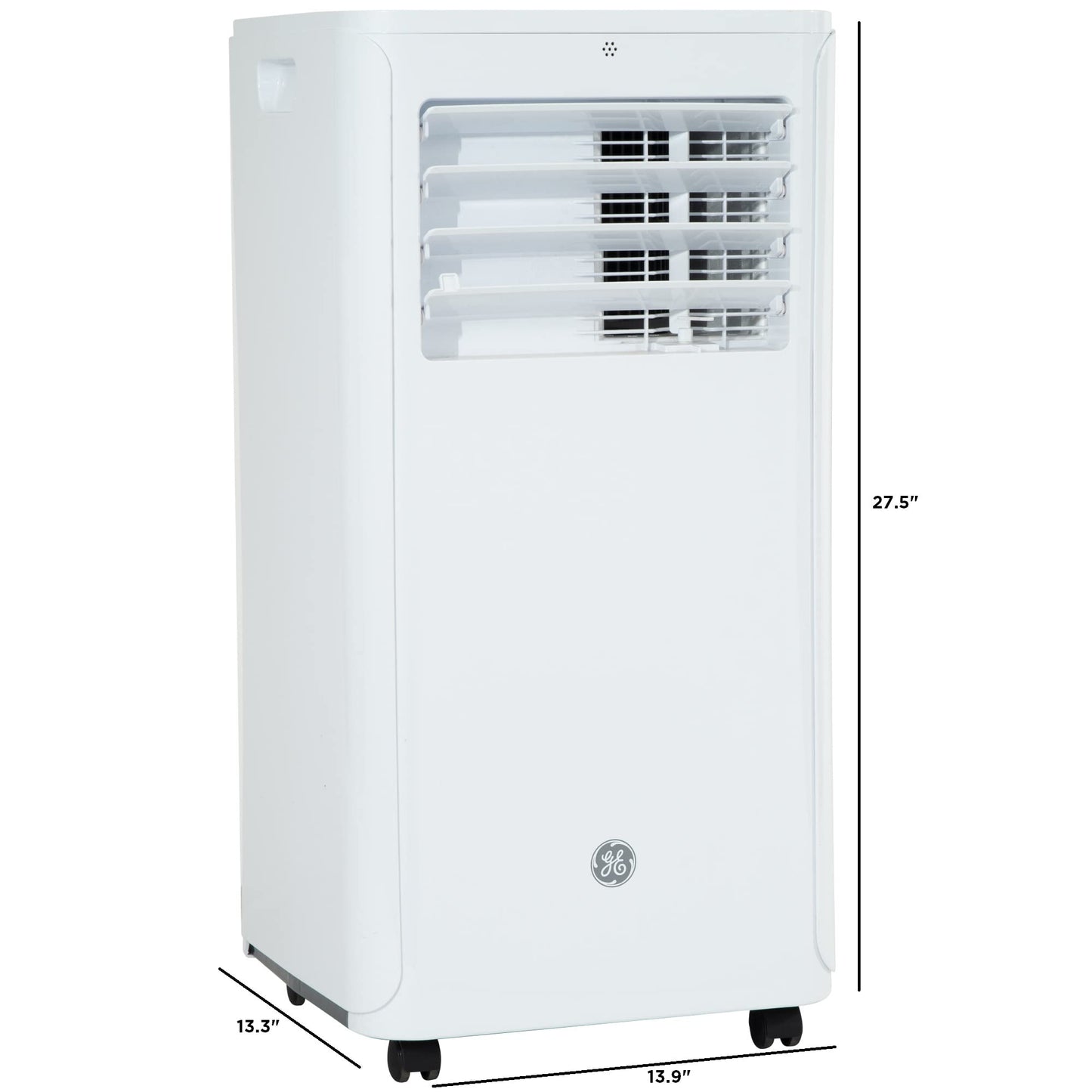 GE APPLIANCES APFD06JASW GE(R) 6,100 BTU Portable Air Conditioner with Dehumidifier and Remote, White - APFD06JASW-KT