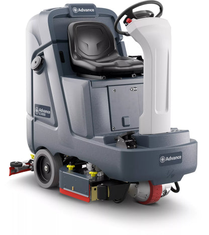 Advance SC4000 Ride-On Floor Sweeper, 28" & 32", 33 Gallon, Battery