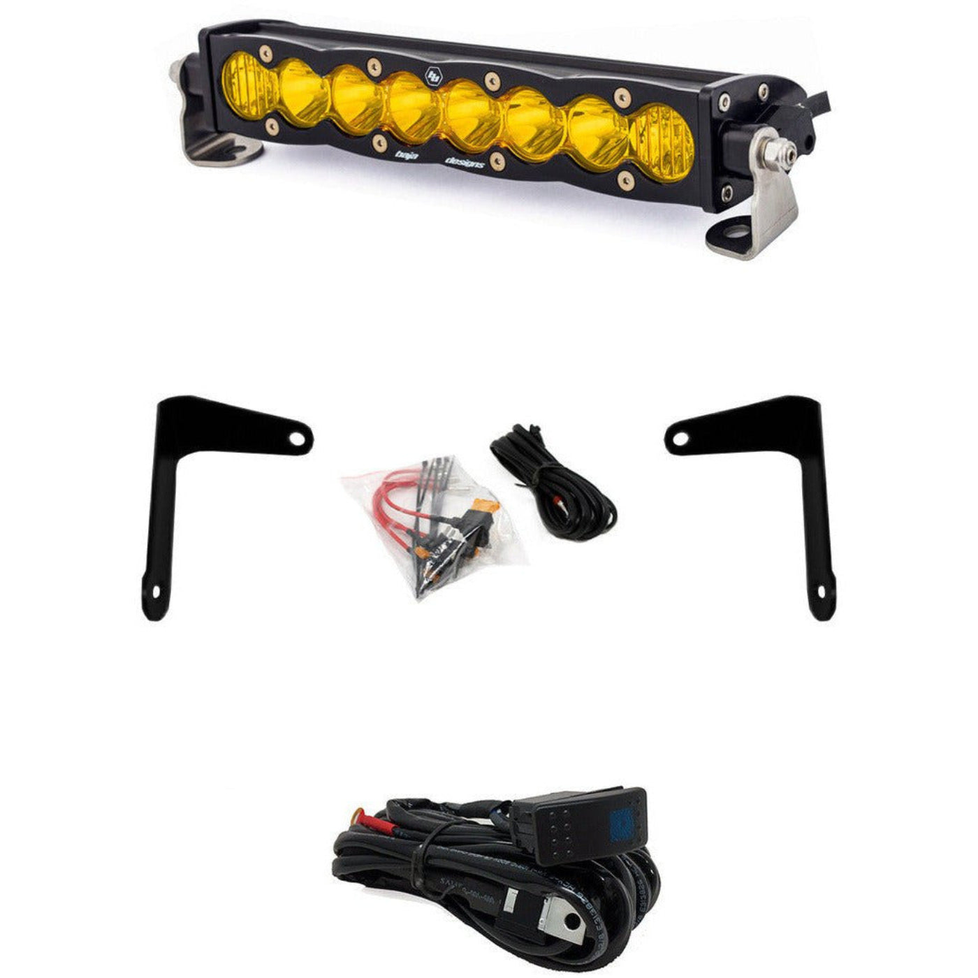 Baja Designs Can Am X3 S8 Shock Mount Light Bar Kit - 447037