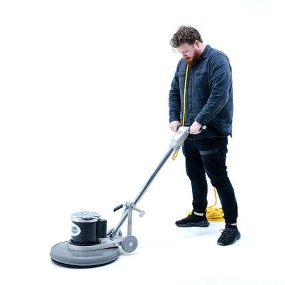 CleanFreak 20" Floor Buffer w/ Hammertone Apron & Pad Driver - 2024 Model (#225FP-20-CF) -CPL-225FP-20-CF