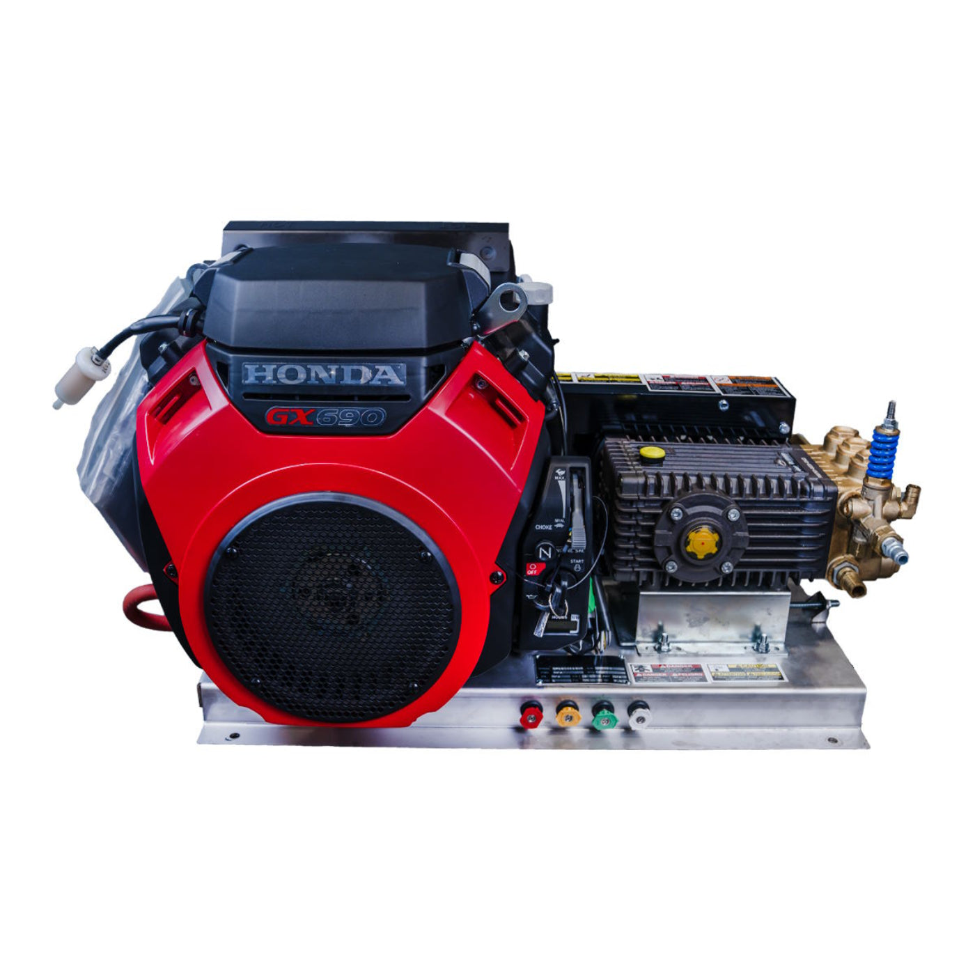 CleanFreak Skid Mount Honda GX690 Engine w/ 8.0 GPM General Pump Pressure Washer (Gas) - 3,500 PSI - WET-ACF4-1000