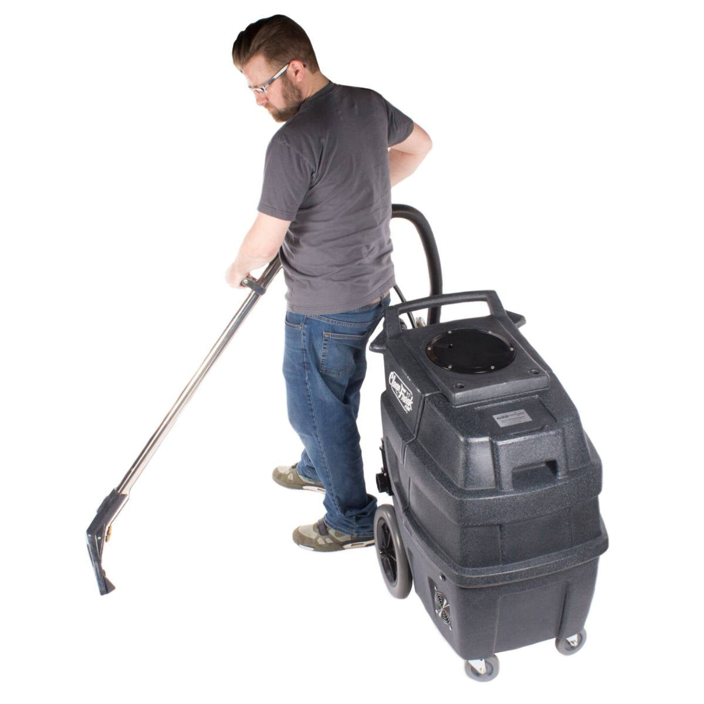 CleanFreak 120 PSI Carpet Cleaning Extractor w/ 12" Wand & 25' Hose- CPL-CF-100