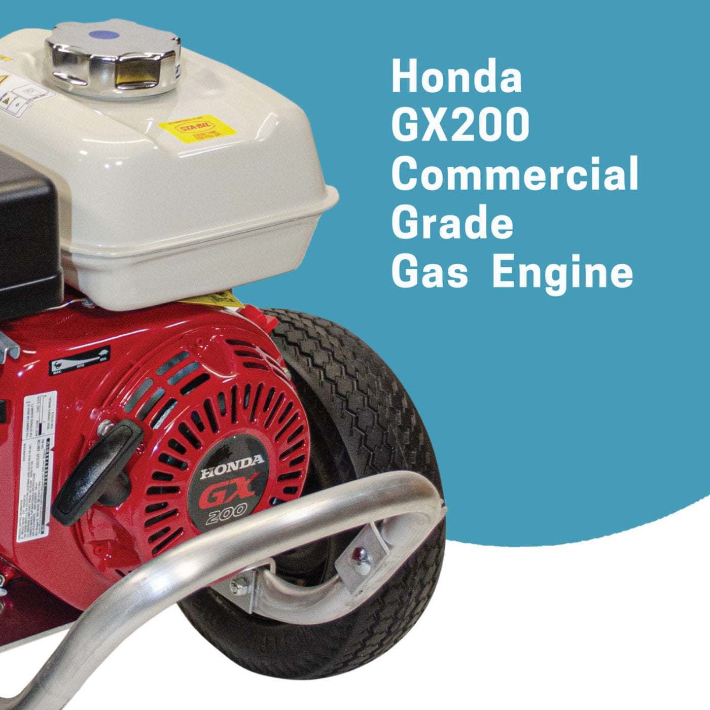 CleanFreak Honda GX200 Engine 3.0 GPM Pressure Washer (Gas) - 2,700 PSI - WET-CF2730HV