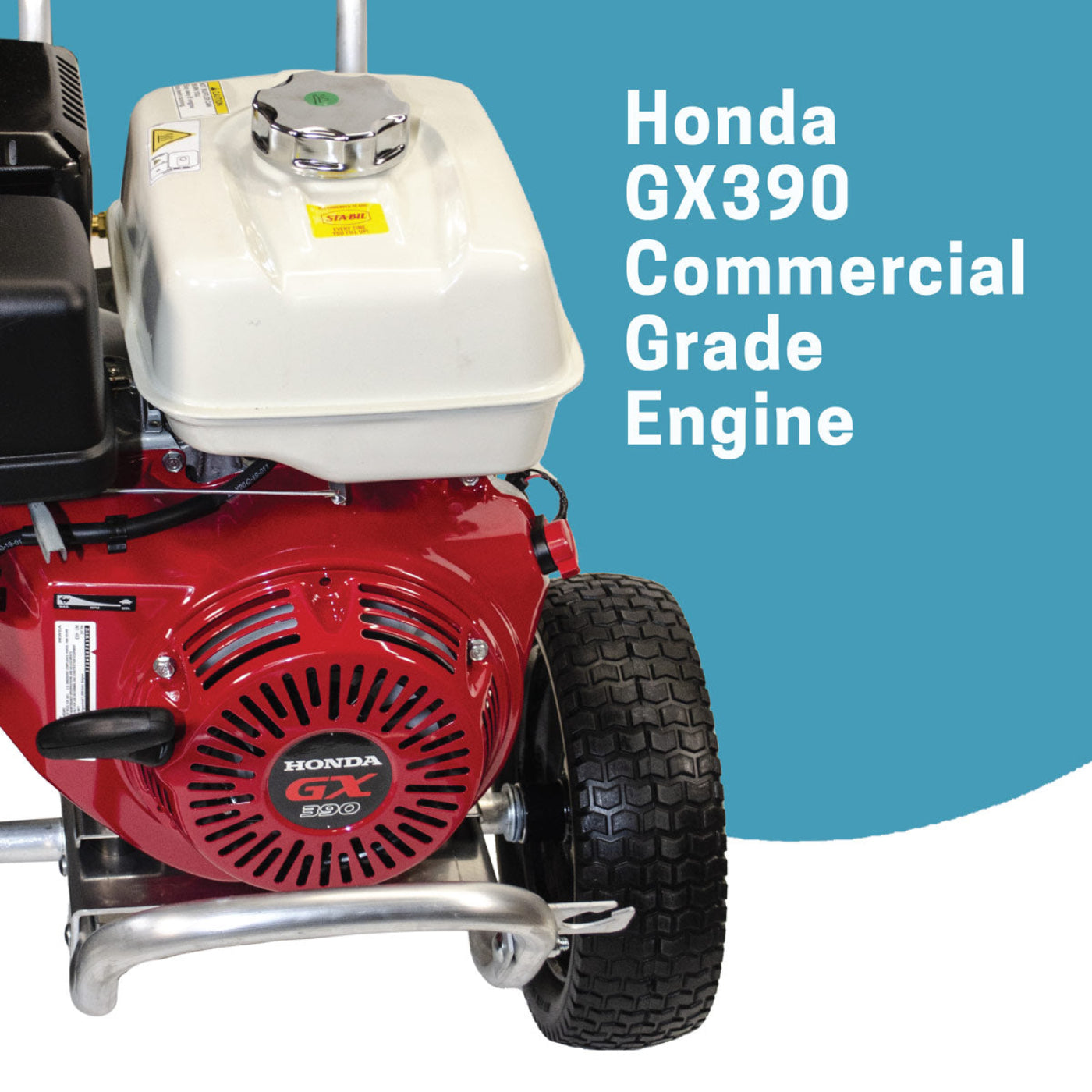 CleanFreak Honda GX390 Engine 4.0 GPM Pressure Washer (Gas) - 4,200 PSI - WET-CF4240HV