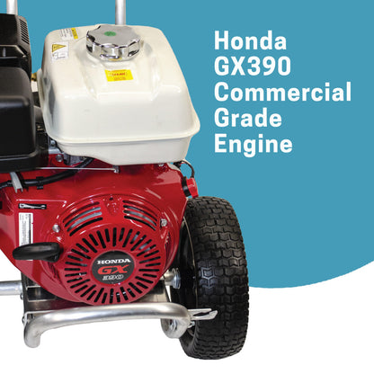 CleanFreak Honda GX390 Engine 4.0 GPM Pressure Washer (Gas) - 4,200 PSI - WET-CF4240HV