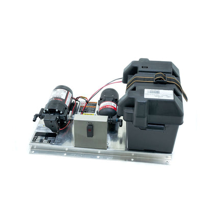 CleanFreak 12 Volt Softwash System (100 PSI @ 7.0 GPM) w/ Remco Pump - Optional Cage, Proportioner, Hose Reel & Spray Wand w/ Nozzle - WET-ASW-0007