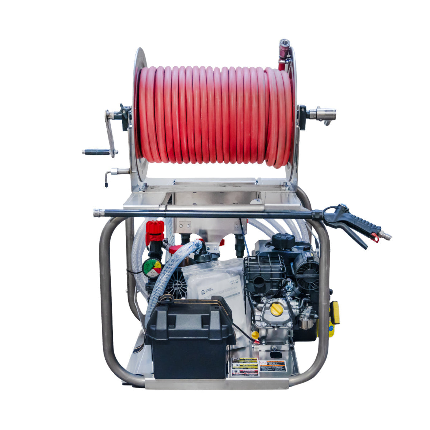 CleanFreak Softwash System (300 PSI @ 11.0 GPM) w/ AR45 Pump & Electric Start 6.5 HP Vanguard Engine -WET-A-ASW-0001